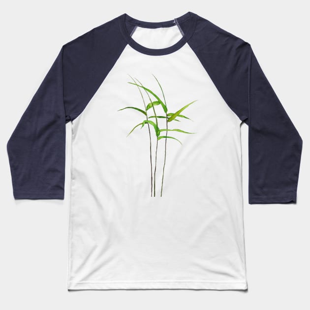 baby bamboo watercolor Baseball T-Shirt by colorandcolor